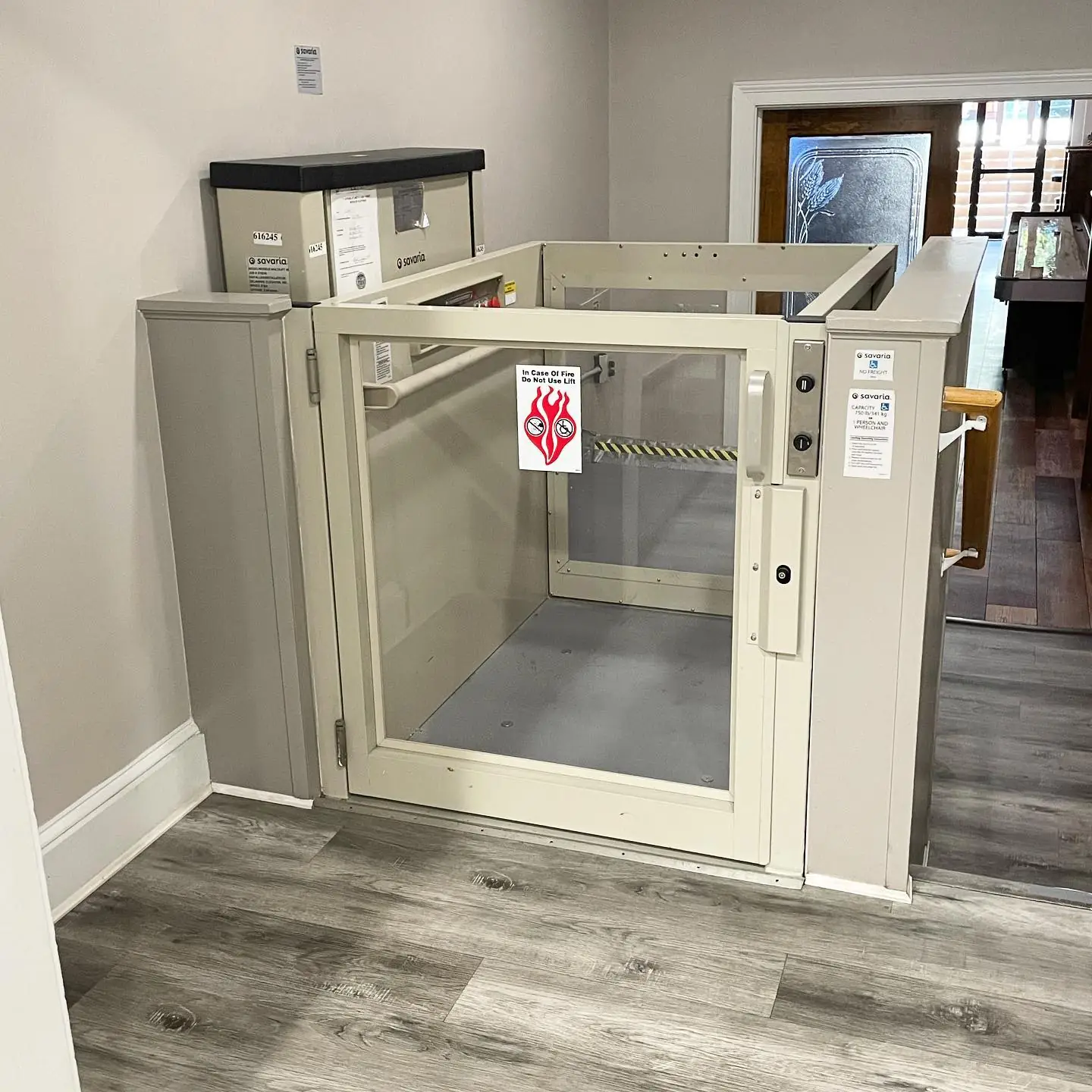 a room that has a bunch of cabinets in it